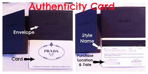 how to check if a prada purse is real|prada authenticity card.